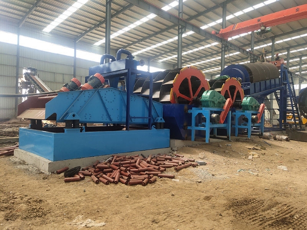 Dehydration fine sand recycling integrated machine