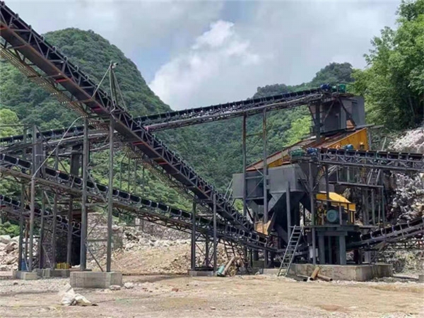 Large crushing sand production line